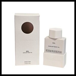 Costa Brazil SOL Sunlight Body Oil Travel Size 1oz, 30ml New in Box